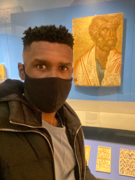 Joshua Balan in the British Museum Joshua Balan in the British Museum