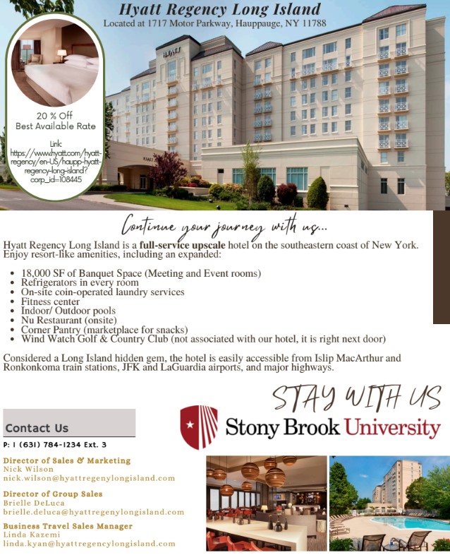 Hyatt LI Hauppauge Hyatt LI Info Sheet