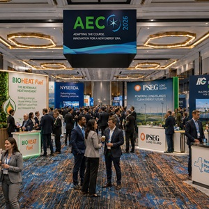Rendering of AEC 2026 show floor