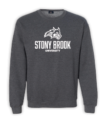 gray crewneck