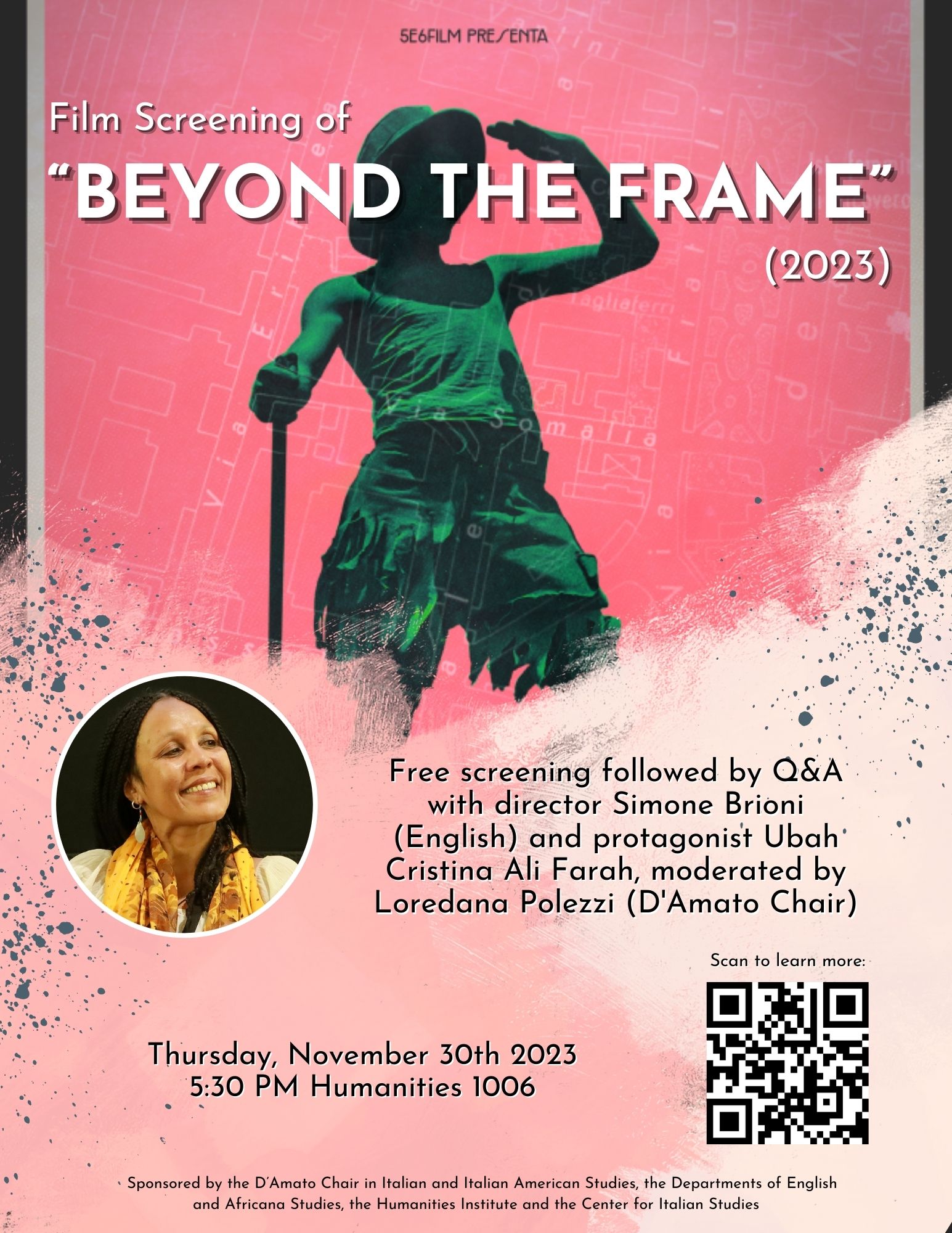 Beyond the Frame Flier Beyond the Frame Flier