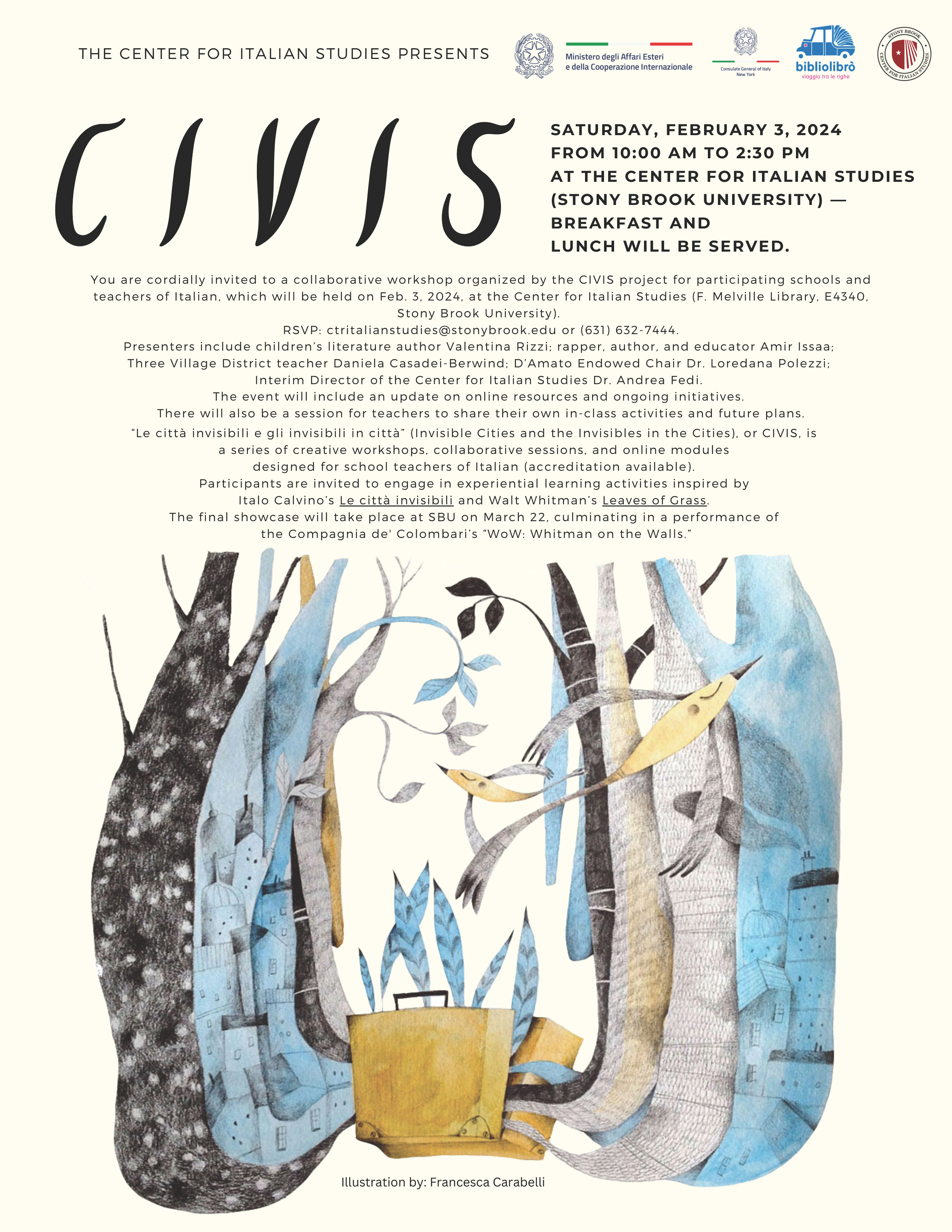 Poster of CIVIS event on Feb. 3, 2023 Poster of CIVIS event on Feb. 3, 2023
