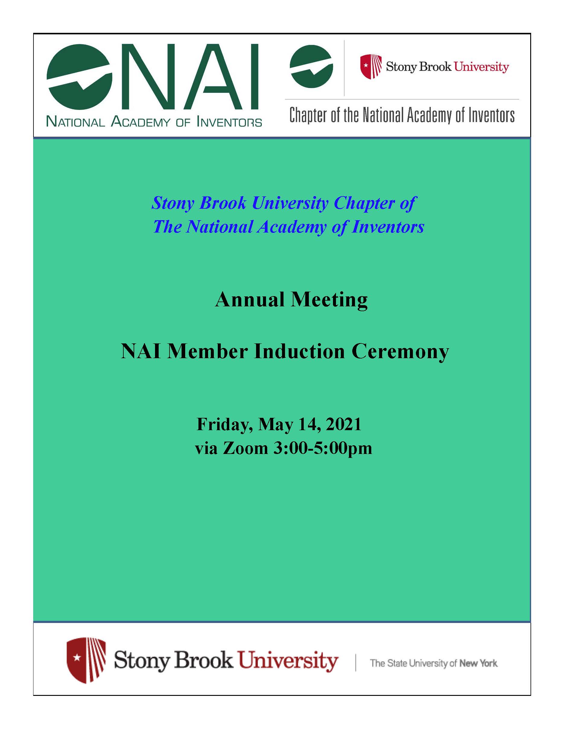 NAI Annual Meeting brochure cover