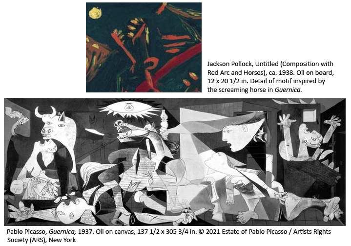 Picasso in Pollock